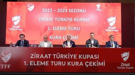 1. Eleme Turu kurası çekildi