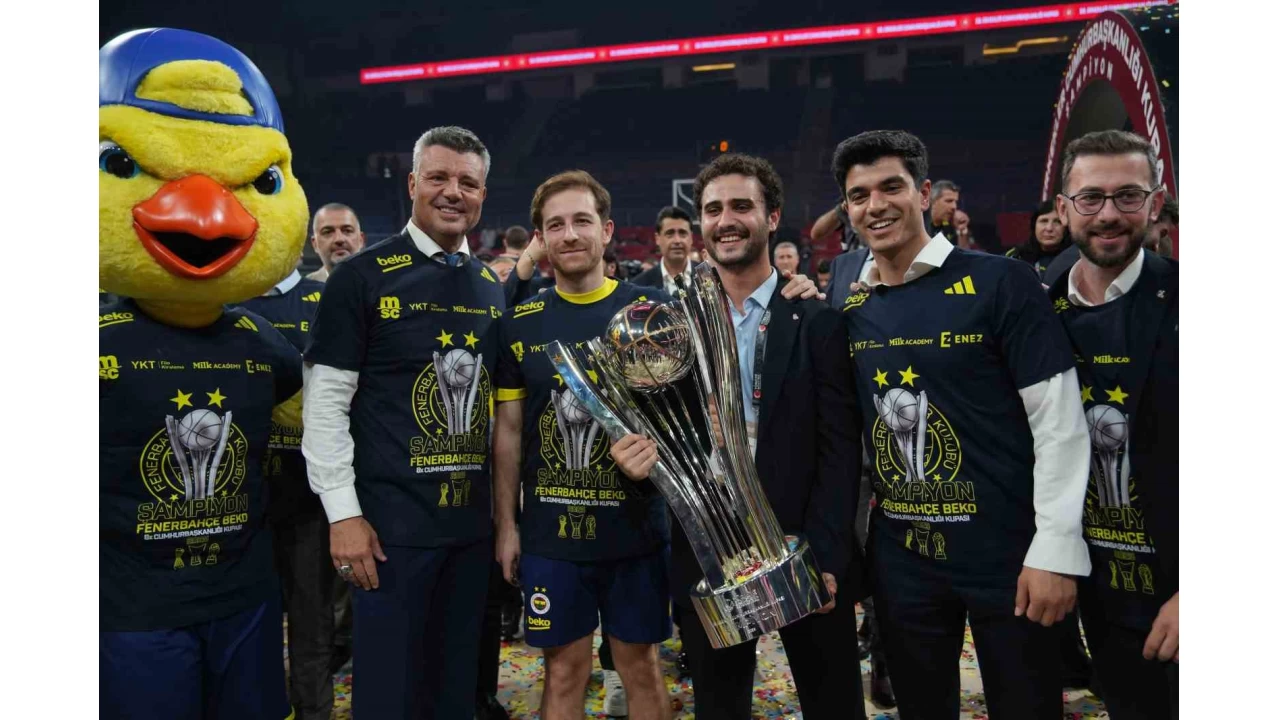 38. Erkekler Cumhurbakanl Kupas'nda zafer Fenerbahe'nin