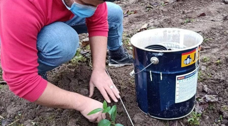 40 yıl Avrupa'da yaşadı, memleketine dönüp aronya bahçesi kurdu