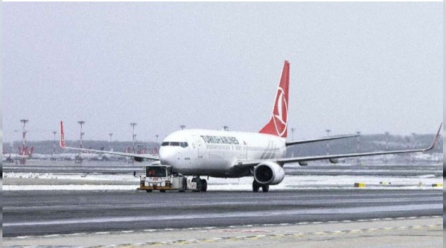 591 uçuştan 522'si gerçekleşti