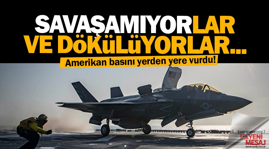 ABD bas�n�: F-35'ler sava�am�yorlar