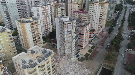 Adana'da 200 bina ar hasarl