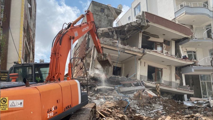 Ad�yaman'da enkaz�n y�zde 82'si kald�r�ld�