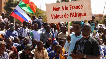 Afrika için uyanış olsun... Burkina Faso'da Fransa karşıtları sokağa çıtı