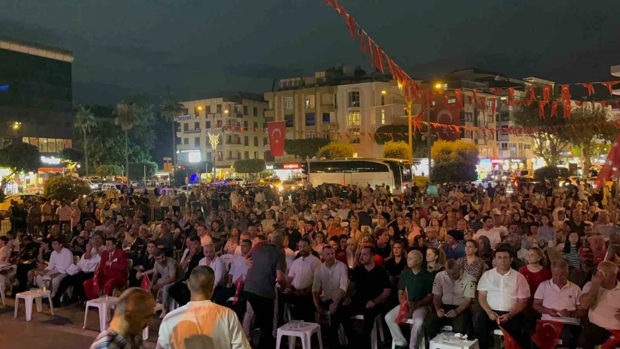 Alanya'da 15 Temmuz şehitleri dualar ile anıldı