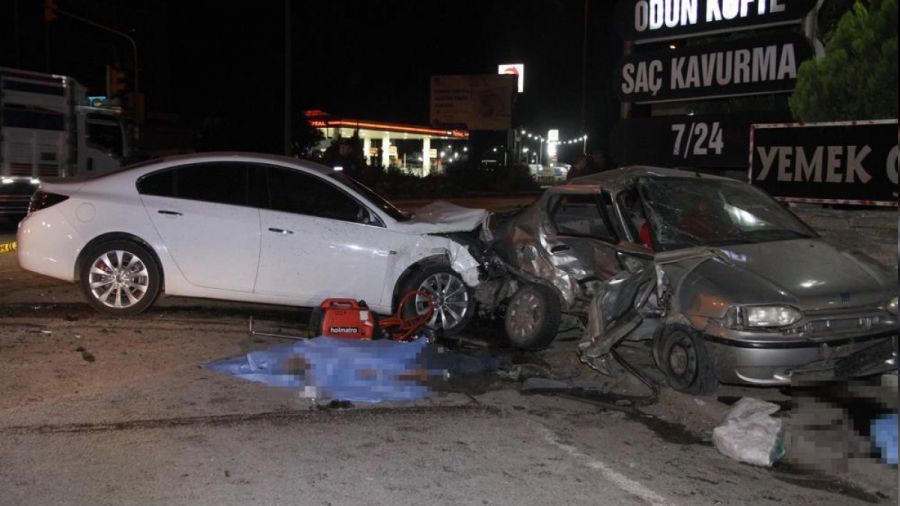 Alkollü ve ehliyetsiz sürücü dehşeti: 4 ölü, 2 ağır yaralı