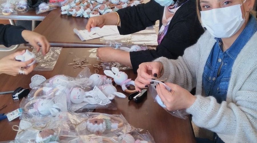 Amigurumi oyuncak yapmay rendiler ABD'den sipari aldlar