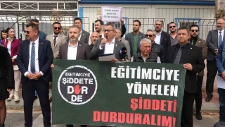 Anaokulu mdr yardmcsna veli tokad protesto edildi