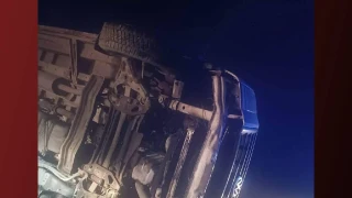 Ankara'da işçi servisi devrildi: 14 yaralı