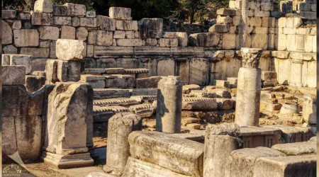 Antik kentte restorasyon ihalesi