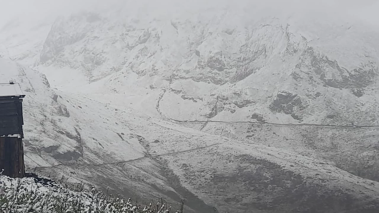 Artvin'de yaylalara kar yad