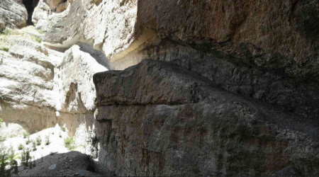 Artvin'deki 'Cehennem Deresi'ne' merdiven yapılıyor