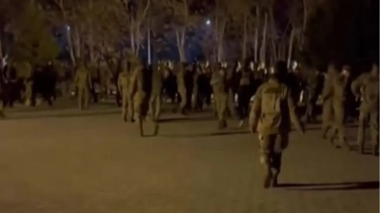 Askeri kışlada çıkan kavgaya Türk askerleri de dahil oldu