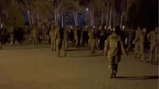 Askeri kışlada çıkan kavgaya Türk askerleri de dahil oldu