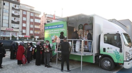 Atığını getiren alışveriş puanını kaptı