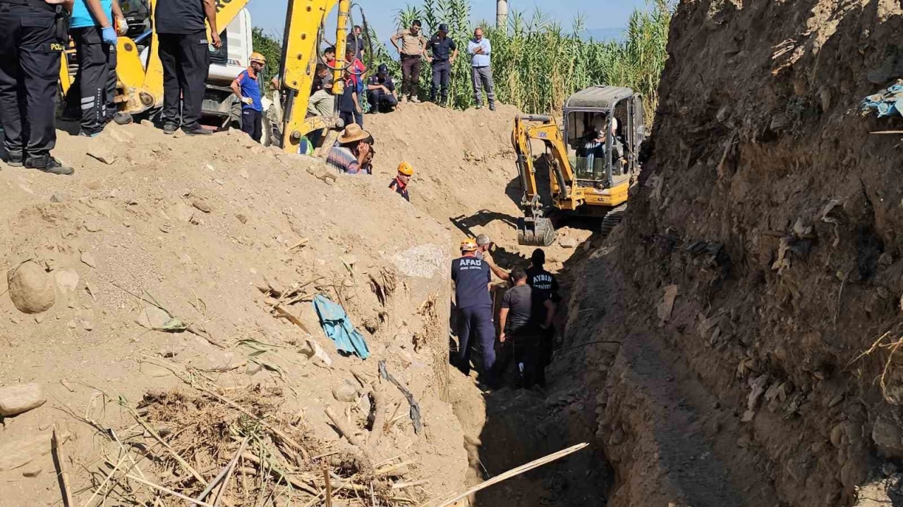 Babas�na yard�ma gelen o�ul, g���k alt�nda kald�