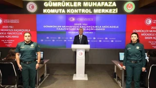 Bakan Bolat: "2025'te y�zde 79 oran�nda art��la 98 bu�uk milyar liral�k ticari e�ya ve uyu�turucu madde yakalamas� ger�ekle�tirildi"