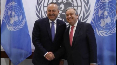 Bakan avuolu, Guterres ile grt