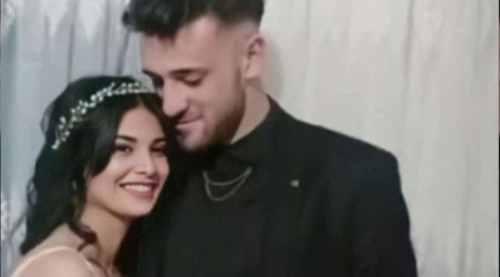 Balkondan tırmanıp girdiği evde gelinini kafasından vurdu