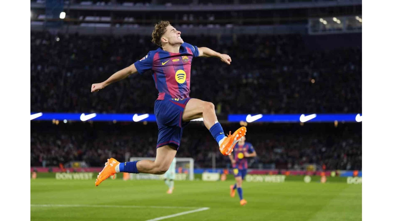 Barcelona'dan Camp Nou'ya muhteem dn