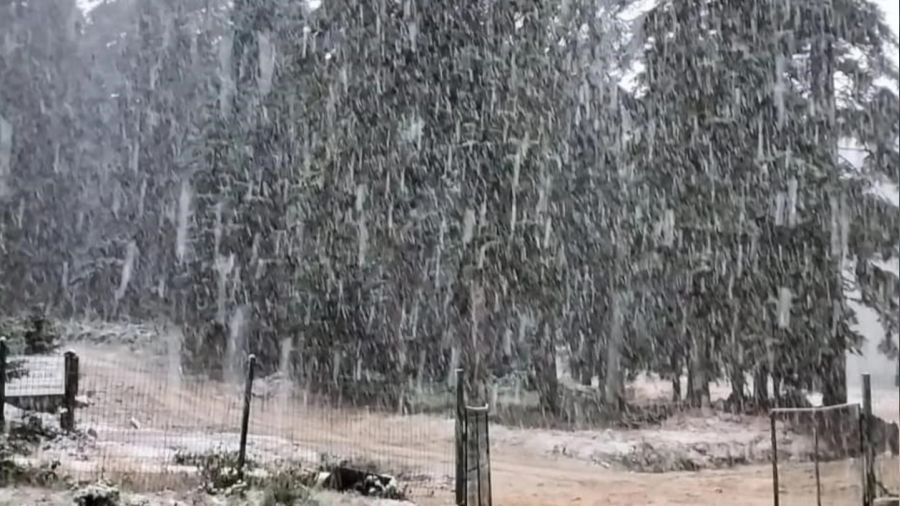 Bartın ve Zonguldak'ta mevsimin ilk kar yağışı başladı