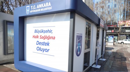 Başkent’te ‘sağlık kabini’ uygulaması 