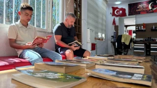 Berber dkkann ktphaneye evirdi