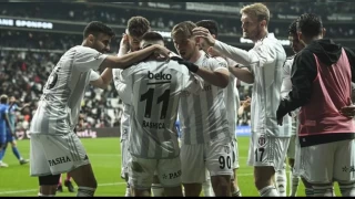 Beşiktaş uzatmalarda kazandı