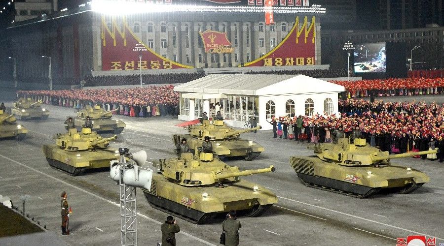 Biden'�n yemin t�reni �ncesi Kuzey Kore'den g�vde g�sterisi