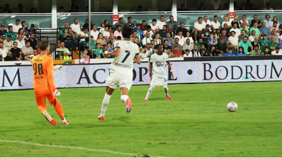 Bodrum deplasmanından Bursaspor 3 puan ile döndü