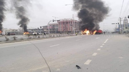 Bomba ykl arac patlattlar