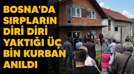 Bosna'da Srplarn diri diri yakt  bin kurban anld