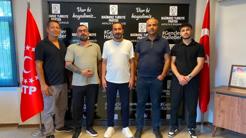 BTP Antalya İl Başkanlığından yoğun mesai: İl binasında ve Manavgat'ta üye buluşmaları