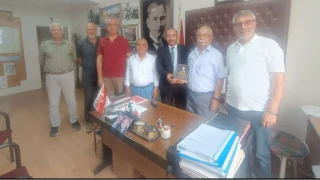 BTP Heyetinden Dinar�da kurum ve bas�n ziyaretleri
