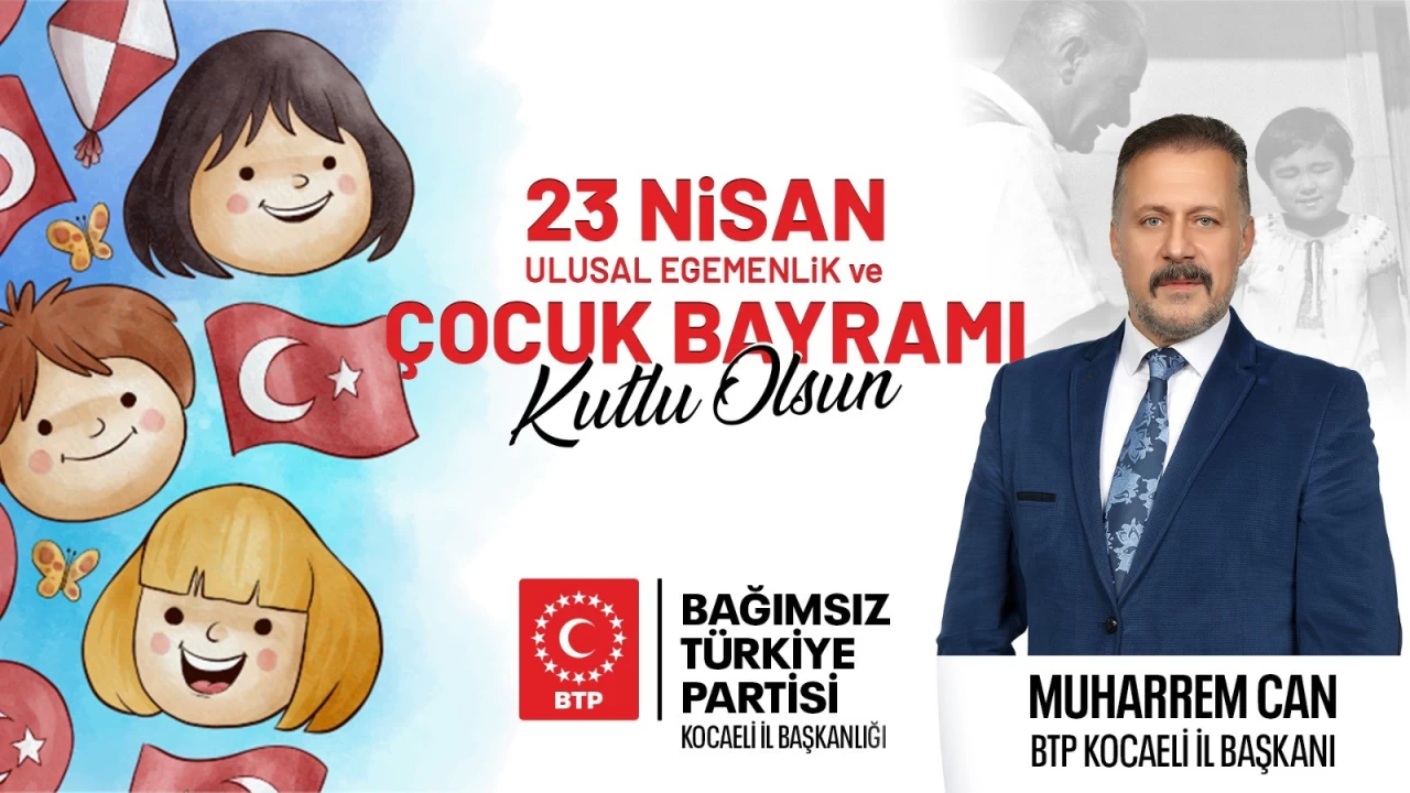 BTP Kocaeli'den 23 Nisan mesajı