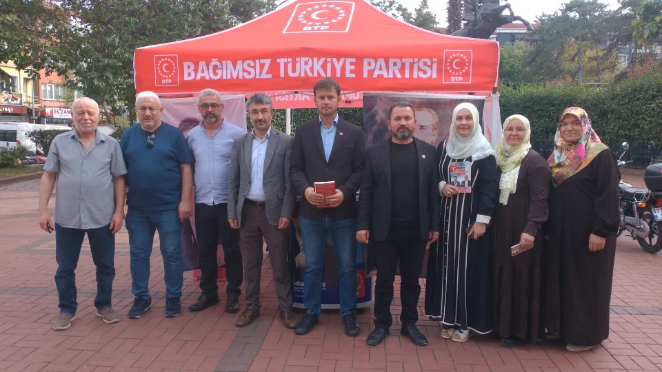 BTP�nin 25. y�l� co�kusu Zonguldak �aycuma�ya ta��nd�: B�lge te�kilatlar�ndan sahada birlik mesaj�