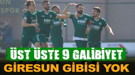 Bu sezon liglerde Giresun gibisi yok