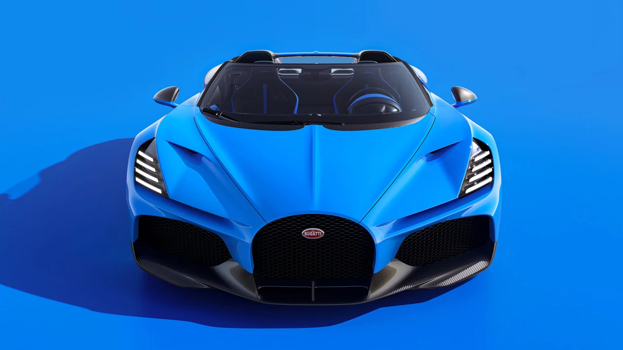 Bugatti'nin hız ve estetik üçlemesi
