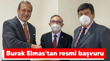 Burak Elmas'tan resmi başvuru
