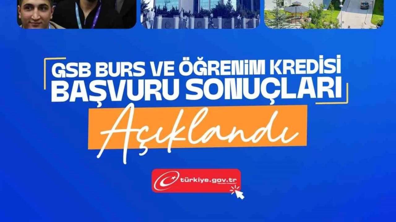 Burs ve ��renim kredisi ba�vuru sonu�lar� a��kland�