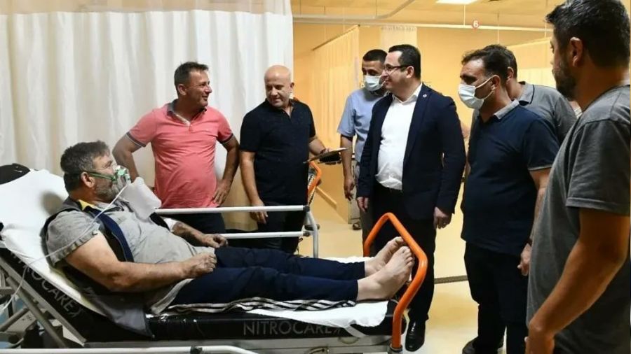 Bursa'da k�m�r oca��ndaki gazdan 8 i��i etkilendi