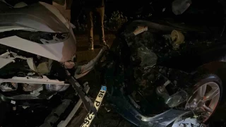 Bursa'da yal havada feci kaza: 1'i ar 5 yaral