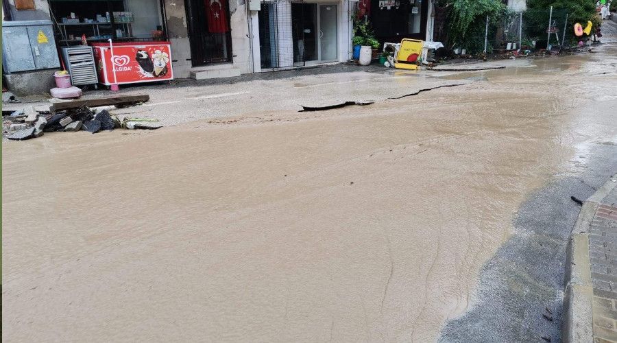 Bursa'n�n Gemlik ve Mudanya il�esi sele teslim