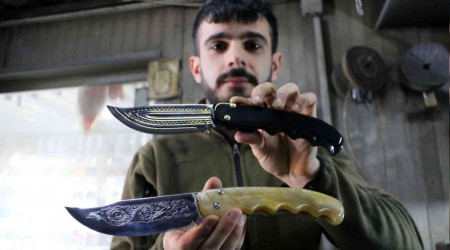 Büyük koç ve manda boynuzları sanata dönüşüyor