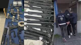 Büyükçekmece'de ruhsatsız silah operasyonu