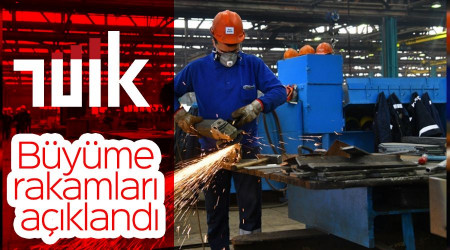 Büyüme rakamları açıklandı