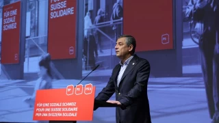CHP Genel Başkanı Özel, İsviçre Sosyal Demokrat Partisi'nin kongresinde konuştu
