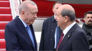 Cumhurbakan Erdoan KKTC'ye gitti
