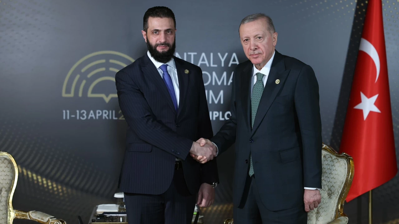 Cumhurbaşkanı Erdoğan, Suriye Cumhurbaşkanı Ahmet Es Şara ile görüştü