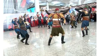 Cumhuriyet Bayramı İstanbul Havalimanı'nda coşkuyla kutlandı